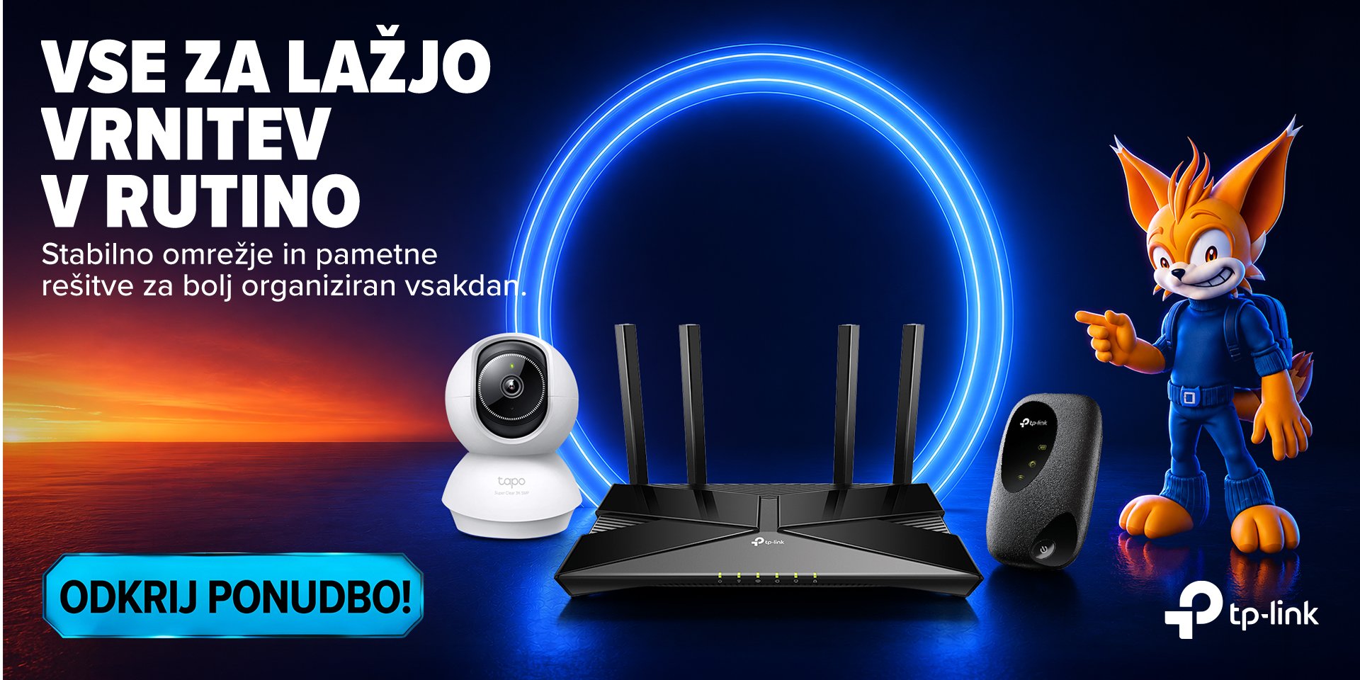 Back to school ponudba tp-link